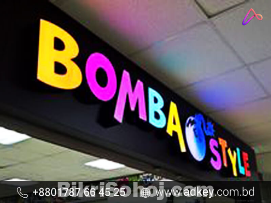 Best LED Sign Display Board Make By adkey Limited in BD